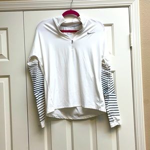 Nike dry fit running sweatshirt size medium.